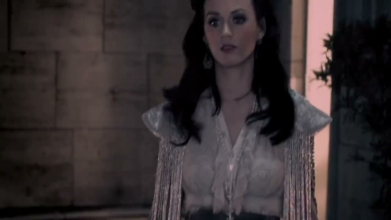 Frame from the Katy Perry MegaSix Smash-Up video remix